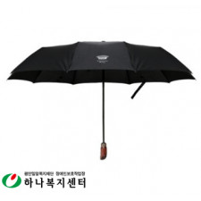 우산(판촉물인쇄)_CM3단블랙우드60